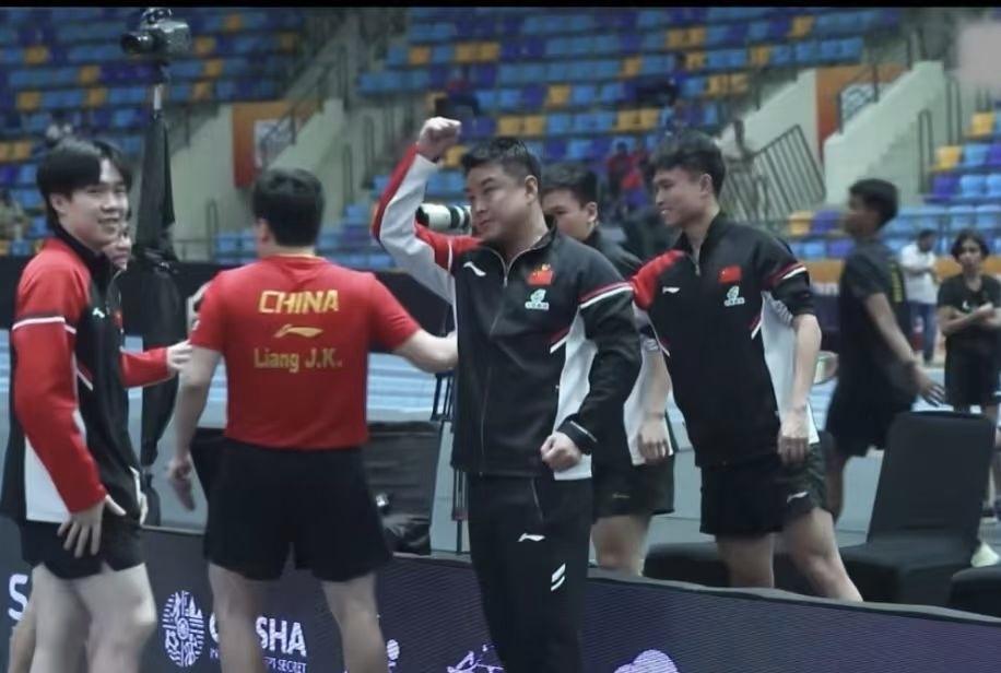 中国乒乓球, ue, 队会师决赛